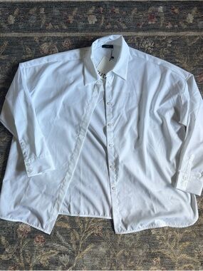 Ruti Women's White Button-Down Shirt